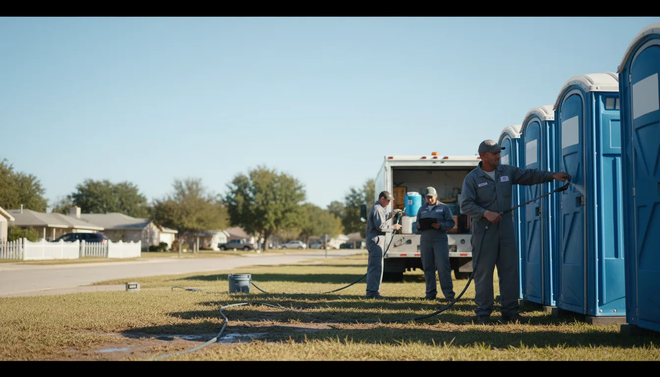 Long-Term Portable Toilet Rental in Hollywood, AL near me